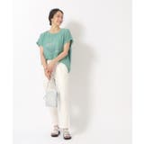 1枚でサマ見え シフォンレイヤード 転写プリントTシャツ | SHOO・LA・RUE | 詳細画像11