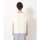 1枚でサマ見え シフォンレイヤード 転写プリントTシャツ | SHOO・LA・RUE | 詳細画像23
