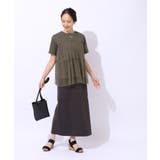 着るだけで華やかな ドットチュールドッキングTシャツ | SHOO・LA・RUE | 詳細画像7