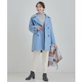 【S-LL/2WAY】こなれきれい ウール調コクーンコート | SHOO・LA・RUE | 詳細画像33 