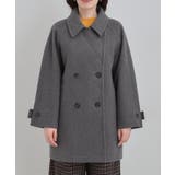 【2WAY】こなれきれい ウール調コクーンコート | SHOO・LA・RUE | 詳細画像17 