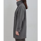 【2WAY】こなれきれい ウール調コクーンコート | SHOO・LA・RUE | 詳細画像22 