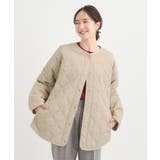 【高レビュー/洗濯機可/撥水】大人のための キルトオーバーブルゾン | SHOO・LA・RUE | 詳細画像9