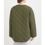 【高レビュー/洗濯機可/撥水】大人のための キルトオーバーブルゾン | SHOO・LA・RUE | 詳細画像15