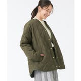 【高レビュー/洗濯機可/撥水】大人のための キルトオーバーブルゾン | SHOO・LA・RUE | 詳細画像21