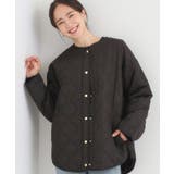 ブラック(019) | 【高レビュー/洗濯機可/撥水】大人のための キルトオーバーブルゾン | SHOO・LA・RUE