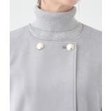 【S-LL】上品さを纏う やわらかフェイクスエード ミドル丈ブルゾン | SHOO・LA・RUE | 詳細画像16 