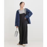 【S-LL】大人カジュアルに ベアトップ風 キャミサロペット | SHOO・LA・RUE | 詳細画像18 