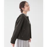 【S-LL】上品さを纏う やわらか フェイクスエードブルゾン | SHOO・LA・RUE | 詳細画像2