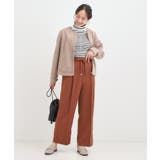 【S-LL】上品さを纏う やわらか フェイクスエードブルゾン | SHOO・LA・RUE | 詳細画像22