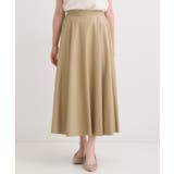 【S-LL】大人の抜け感 合皮フレアスカート | SHOO・LA・RUE | 詳細画像5 