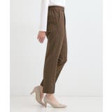 脚のラインをきれいに見せる タックテーパードパンツ | SHOO・LA・RUE | 詳細画像6