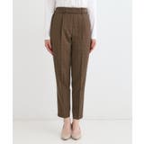 脚のラインをきれいに見せる タックテーパードパンツ | SHOO・LA・RUE | 詳細画像13