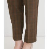 脚のラインをきれいに見せる タックテーパードパンツ | SHOO・LA・RUE | 詳細画像19