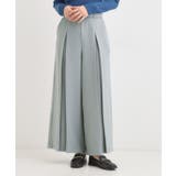 【着丈選べる/S-LL】大人のきれいめスタイルに ベルト付きワイドパンツ | SHOO・LA・RUE | 詳細画像15 