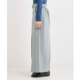 【着丈選べる/S-LL】大人のきれいめスタイルに ベルト付きワイドパンツ | SHOO・LA・RUE | 詳細画像24 