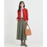 【着丈選べる/S-LL】大人のきれいめスタイルに ベルト付きワイドパンツ | SHOO・LA・RUE | 詳細画像13 