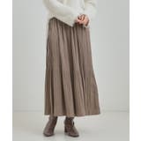 【着丈選べる/あったか】秘密のある プリーツスカート | SHOO・LA・RUE | 詳細画像8 