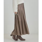 【着丈選べる/あったか】秘密のある プリーツスカート | SHOO・LA・RUE | 詳細画像9 