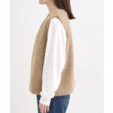 ふわふわファーベスト | SHOO・LA・RUE | 詳細画像14 