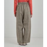 【あったか】クラシカルなチェック柄 裏起毛カーブパンツ | SHOO・LA・RUE | 詳細画像11 