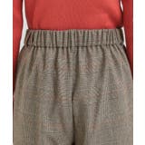 【あったか】クラシカルなチェック柄 裏起毛カーブパンツ | SHOO・LA・RUE | 詳細画像13 