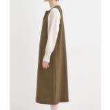 【洗濯機可/S-LL】ウール調スキッパージャンスカ | SHOO・LA・RUE | 詳細画像14 