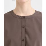 【洗濯機可/S-LL】春まで着られる バックフリルシャツ | SHOO・LA・RUE | 詳細画像16 