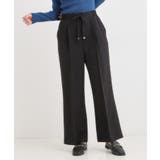 【洗濯機可/S-LL】上品シルエットで美しい イージーワイドパンツ | SHOO・LA・RUE | 詳細画像6 