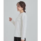 ロゴ刺繍ロンT | SHOO・LA・RUE | 詳細画像2