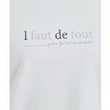 ロゴ刺繍ロンT | SHOO・LA・RUE | 詳細画像4