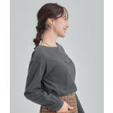 ロゴ刺繍ロンT | SHOO・LA・RUE | 詳細画像6