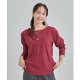 ロゴ刺繍ロンT | SHOO・LA・RUE | 詳細画像9