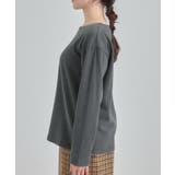 ロゴ刺繍ロンT | SHOO・LA・RUE | 詳細画像14