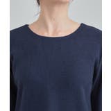 【S-LL】気になる腰回りをカバー レイヤード風ドッキングトップス | SHOO・LA・RUE | 詳細画像16