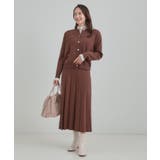 【セットアップ可/洗濯機可】もちもちタッチが心地よい クルーネックカーディガン | SHOO・LA・RUE | 詳細画像19