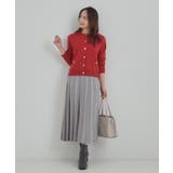 【セットアップ可/洗濯機可】もちもちタッチが心地よい クルーネックカーディガン | SHOO・LA・RUE | 詳細画像22