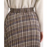 【S-LL】すっきり魅せてくれる チェックプリーツスカート | SHOO・LA・RUE | 詳細画像17 