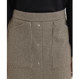 【S-LL/あったか】すらりときれい見え ベイカー風ナロースカート | SHOO・LA・RUE | 詳細画像16