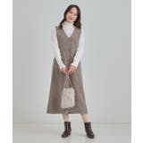 【S-LL】甘すぎない大人のツイード調ジャンスカ | SHOO・LA・RUE | 詳細画像7 