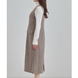 【S-LL】甘すぎない大人のツイード調ジャンスカ | SHOO・LA・RUE | 詳細画像10 