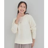 【洗える】キラキラ光るラメが上品 クルーネックニット | SHOO・LA・RUE | 詳細画像1 