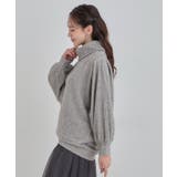 お顔周りをスッキリ見せるオフタートルリブドルマン | SHOO・LA・RUE | 詳細画像2