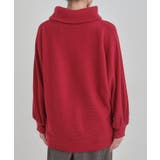 お顔周りをスッキリ見せるオフタートルリブドルマン | SHOO・LA・RUE | 詳細画像15