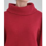 お顔周りをスッキリ見せるオフタートルリブドルマン | SHOO・LA・RUE | 詳細画像16