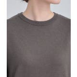 スタイルがすっきりに見える 裾マーメイドニットワンピース | SHOO・LA・RUE | 詳細画像16