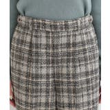 【2点セット】着るだけで決まる クラシカルなツイード調 チェック柄セットアップ | SHOO・LA・RUE | 詳細画像31