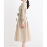 【洗える/S-LL】エレガントさとリラックス感を両立したシャツワンピース | SHOO・LA・RUE | 詳細画像14 