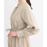 【洗える/S-LL】エレガントさとリラックス感を両立したシャツワンピース | SHOO・LA・RUE | 詳細画像17 