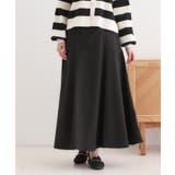 【S-LL】ZIP使いフレアスカート | SHOO・LA・RUE | 詳細画像5 